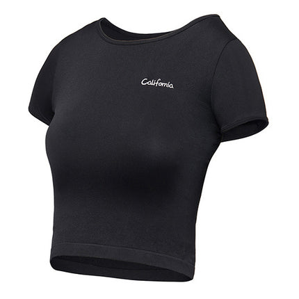 Yoga fitness short sleeve