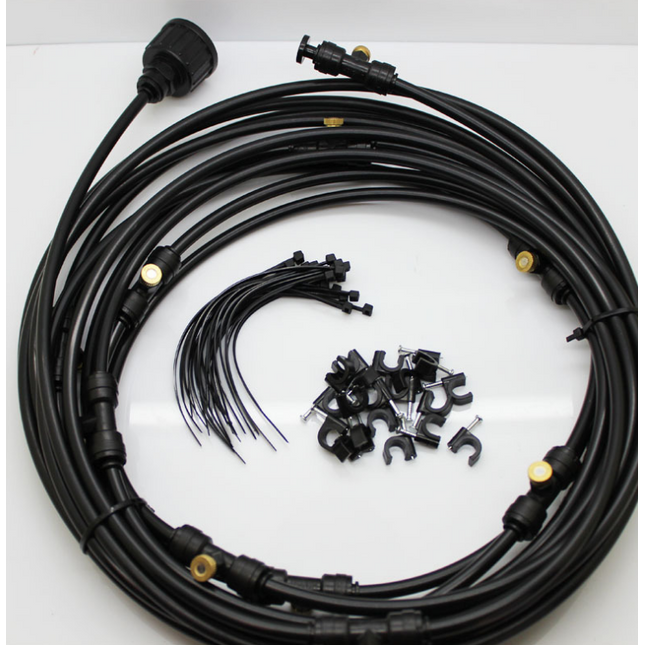 Outdoor cooling garden spraying