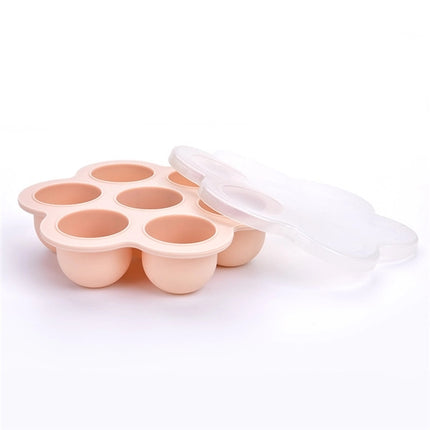 Small 7-hole silicone food supplement box