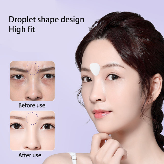 24pcs Reusable Silicone Anti Aging Patch Face Forehead Beauty Sticker