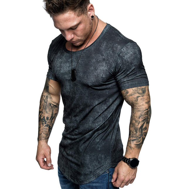 Crew neck fitness T-shirt