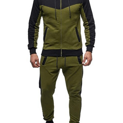 Hooded sports fitness zipper cardigan