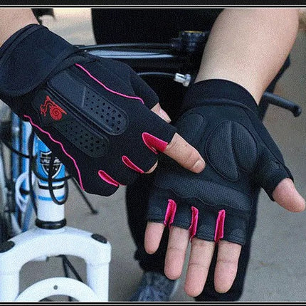 Fashion men's fitness gloves