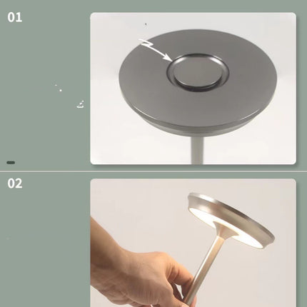 All-aluminum Touch Desk Lamp Hotel Bar Led Lights