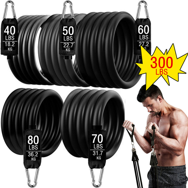 300lb Fitness Booty Resistance Elastic Band Workout For Training Home