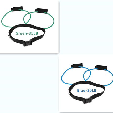Fitness Women Body Butt Band Resistance Bands Adjustable Waist Belt Pedal Exerciser