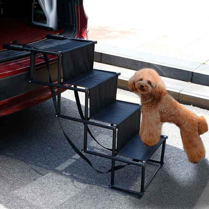 Pet Outdoor Products Car Folding Ladder Stair Steps