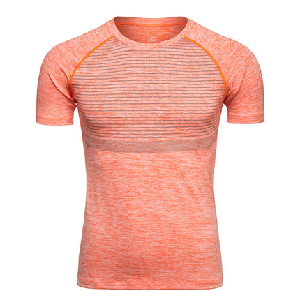 Short-sleeved fitness T-shirt