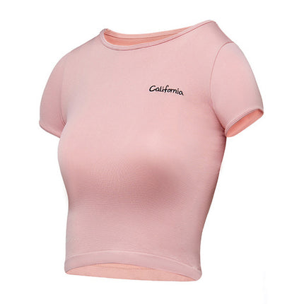 Yoga fitness short sleeve