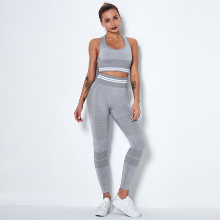 Yoga bra fitness suit