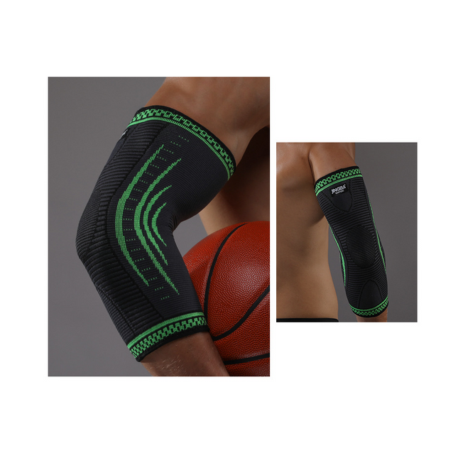Fitness exercise elbow support