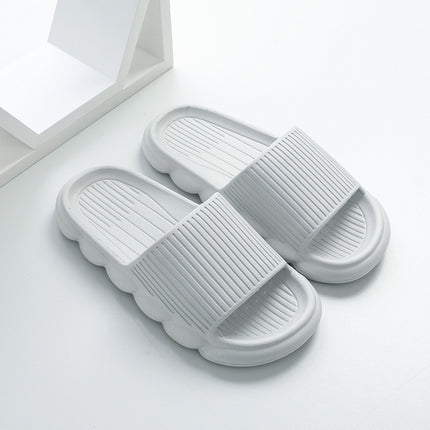 Wave Bottom Slippers Women Home Shoes Non-slip Bathroom Slippers