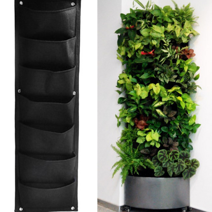 Wall Garden Hanging Planting Bags Vertical Outdoor Indoor Planter