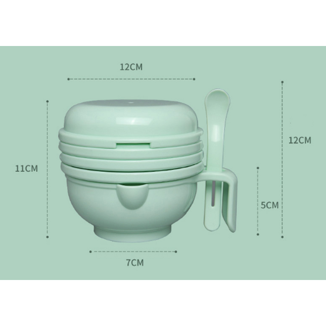 Baby food supplement grinder