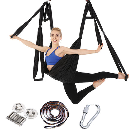 Reverse gravity fitness hammock