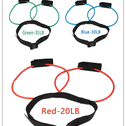 Fitness Women Body Butt Band Resistance Bands Adjustable Waist Belt Pedal Exerciser