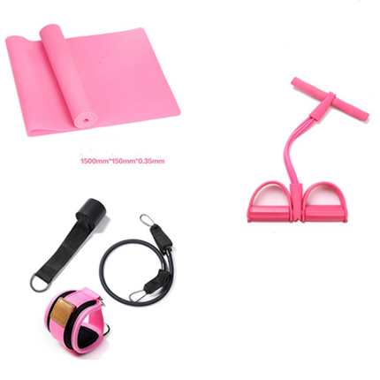 Environmentally friendly TPE yoga stretch drag strap fitness