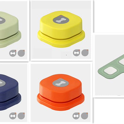 4 Colors Pet Communication Button One-click Prevent Physical Inactivity Recordable Dog Talking Button Toy Cat Toy Pet Products
