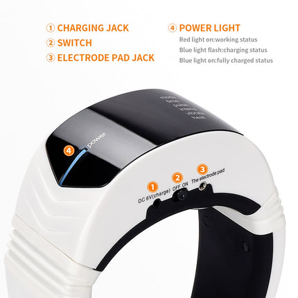 Household Cervical Spine Heating Pulse Health Care By Multifunctional Neck Protector Remote Control