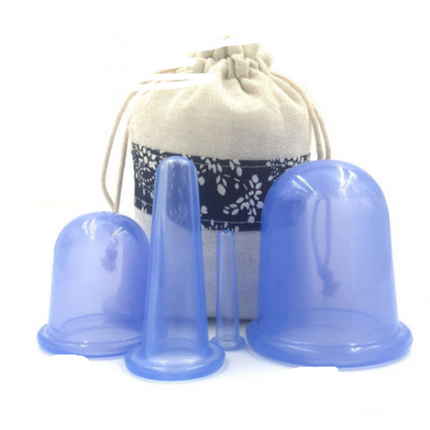Silicone cupping, health cupping, vacuum cupping, wet cupping.