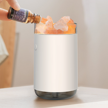 Air Humidifier Household Table Salt Lamp Aromatherapy Dazzle Color Multi-function