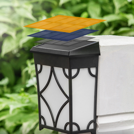 New Solar Wall Lamp Outdoor Garden Waterproof Home