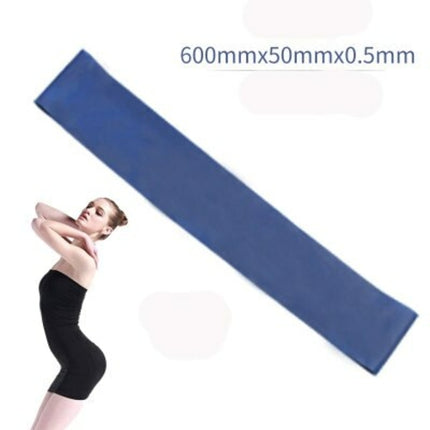5 Colors Yoga Resistance Rubber Bands Indoor Outdoor Fitness Equipment