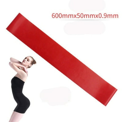 5 Colors Yoga Resistance Rubber Bands Indoor Outdoor Fitness Equipment