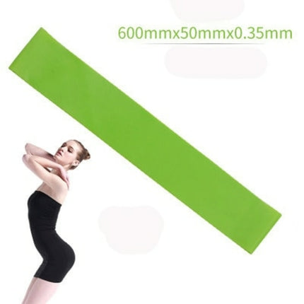 5 Colors Yoga Resistance Rubber Bands Indoor Outdoor Fitness Equipment