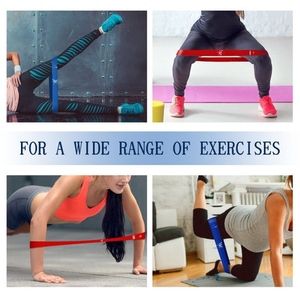 5 Colors Yoga Resistance Rubber Bands Indoor Outdoor Fitness Equipment