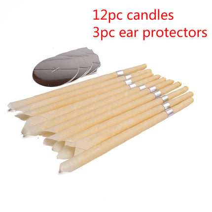 Coning Beewax Natural Ear Candle Ear Healthy Care Ear Treatment Wax Removal Earwax Cleaner