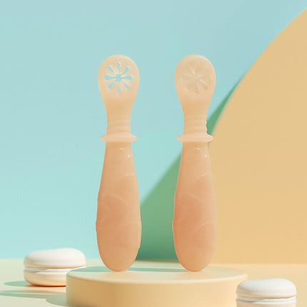 Food supplement silicone soft spoon