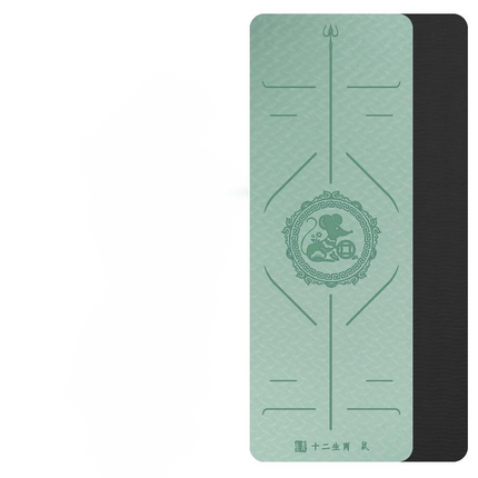 Zodiac Tpe Yoga Mat Widened Female Fitness Mat