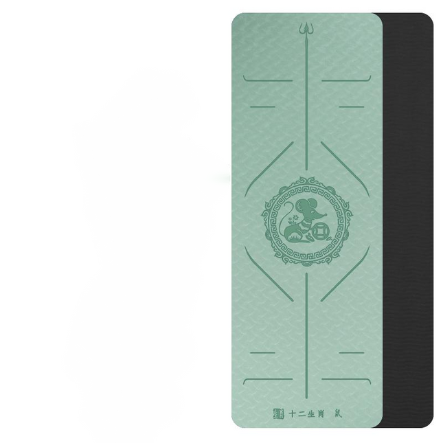 Zodiac Tpe Yoga Mat Widened Female Fitness Mat