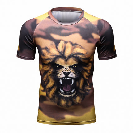 Fitness printed T-shirt