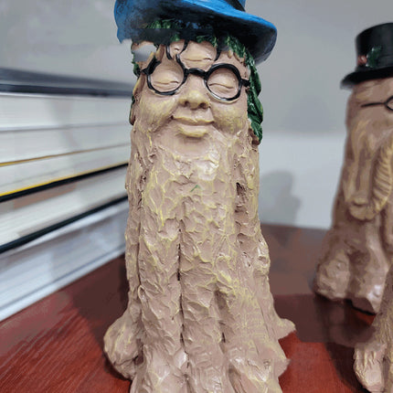 Tree Stump Home Garden Decorative Sculpture Ornaments