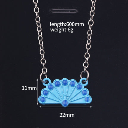 Personalized Fashion Jewelry, Peacock  Necklace, Alloy Jewelry