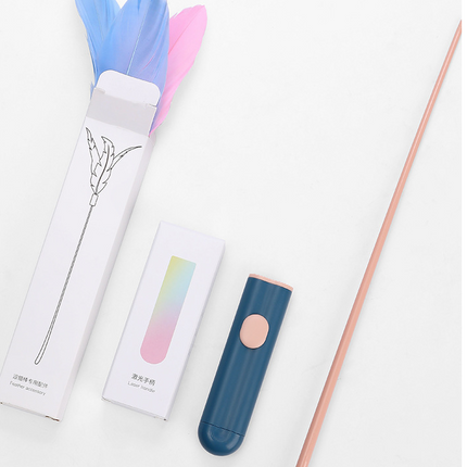 New Pet Cat Toy Products Feather Teasing  Stick