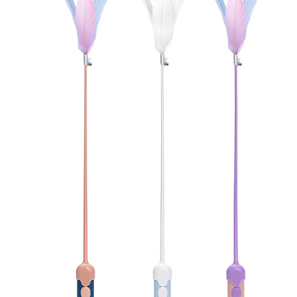 New Pet Cat Toy Products Feather Teasing  Stick