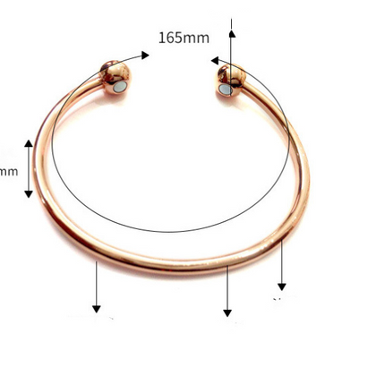 Versatile Brass Bracelet Magnet Health Care Ladies