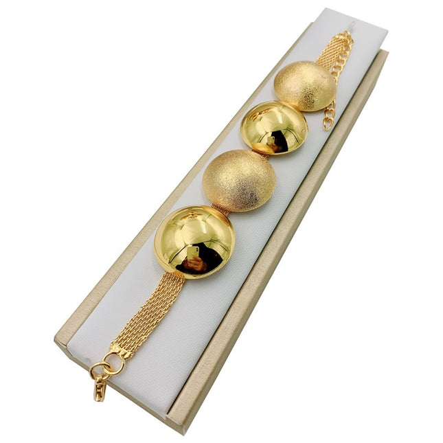 Four-piece alloy jewelry set