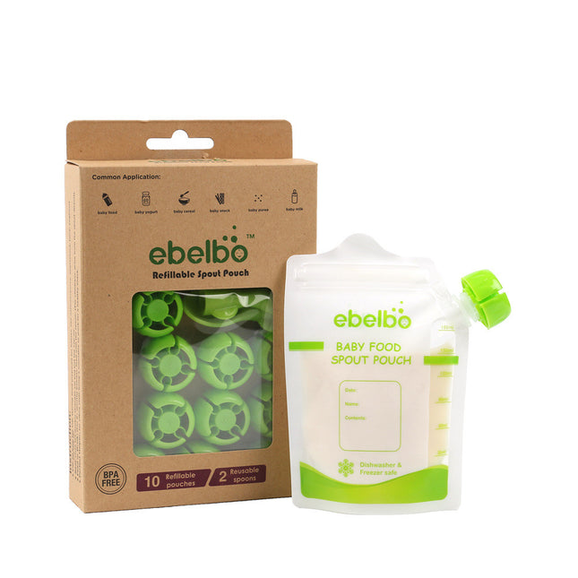 Baby Food Supplement Storage Bag Reusable