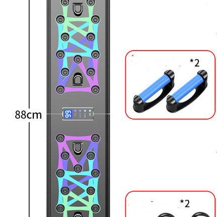 Multifunctional Bracket Men's Chest And Abdominal Muscle Training Equipment Push-up Board
