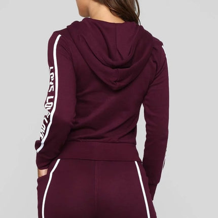 Ladies fitness two-piece suit