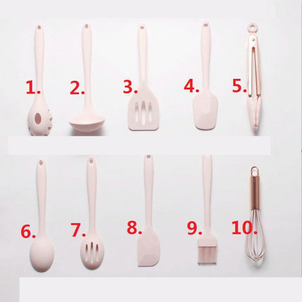 Silicone Whisk Baby Food Supplement Set