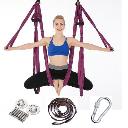 Reverse gravity fitness hammock