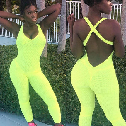 One-piece Suit Belly Lifting Hips Jumpsuit
