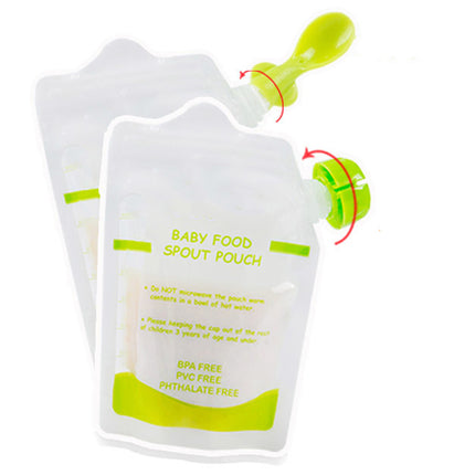Portable food supplement bag