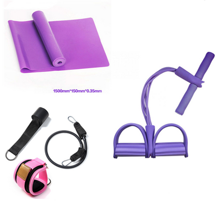 Environmentally friendly TPE yoga stretch drag strap fitness