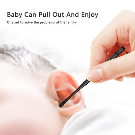 7pcs Ear Wax Pickers Stainless Steel Ear Cleaner Tool Kit Reusable